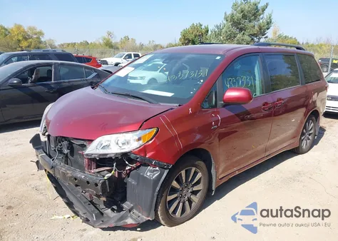 2018 Toyota Sienna Le 7 Passenger from USA, damaged, VIN 5TDJZ3DC9JS202902